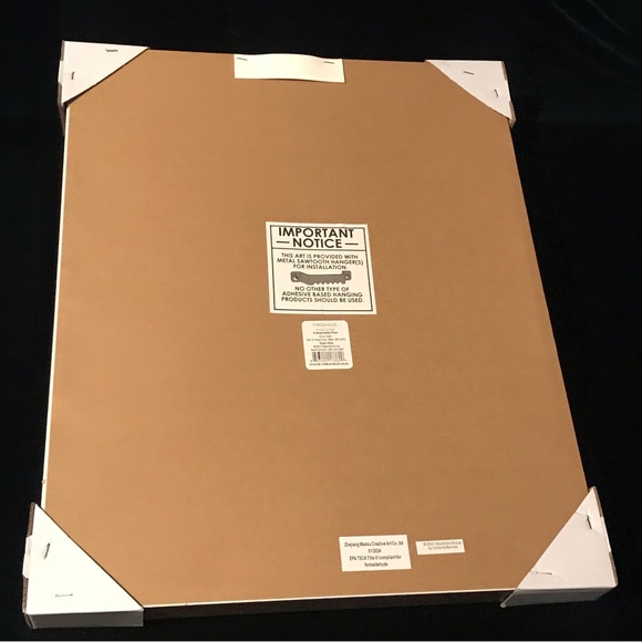 16" x 20" Ancient Fresco Linen Framed Wall Art Print - Threshold Studio McGee - Picture 6 of 7